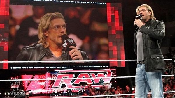 Edge announces his retirement on Raw