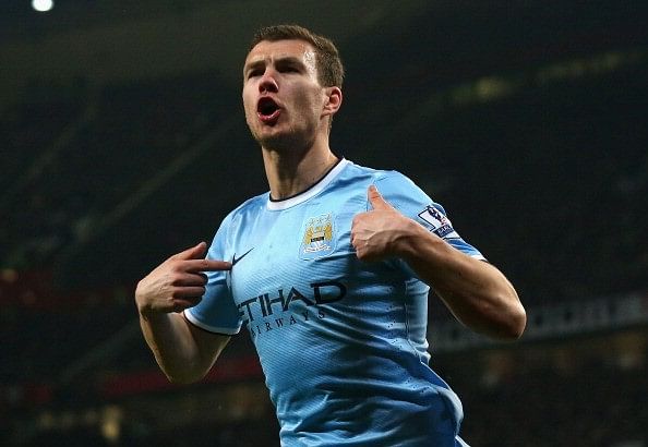 edin dzeko man city shirt