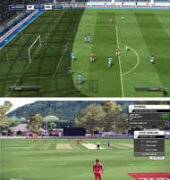 FIFA 16 and Don Bradman 2014 gameplay