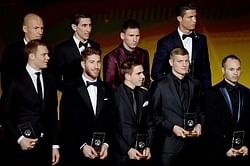 55-man shortlist announced for 2015 FIFPro World XI