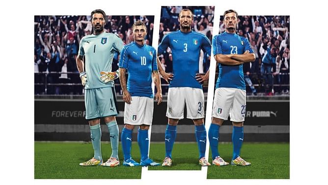 Teams unveil their official kits for Euro 2016
