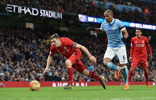 James Milner Liverpool Manchester City
