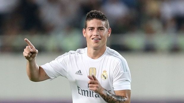 Top left footed players in FIFA 16 - James Rodriguez