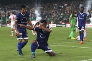 Jeje goal Chennaiyin FC Delhi Dynamos ISL
