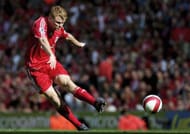 John Arne Riise left foot Liverpool