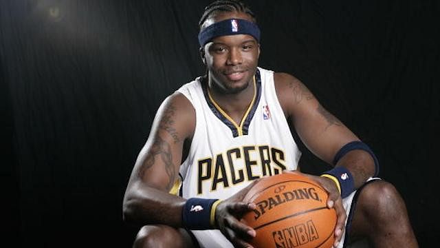 Jermaine O&#039;Neal at Indiana Pacers