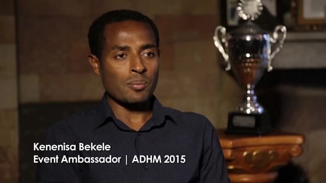 Kenenisa Bekele is 2015 Airtel Delhi Half Marathon Event Ambassador