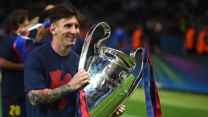 Lionel Messi has won 4 UEFA Champions League titles with Barcelona
