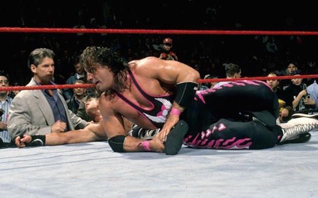 Bret Hart found himself on the wrong end of the Montreal Screwjob