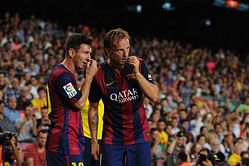 Lionel Messi, Ivan Rakitic return to Barcelona first-team training