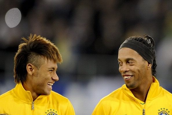Neymar Ronaldinho Brazil