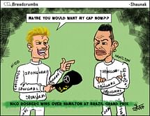 Capgate: Nico Rosberg vs Lewis Hamilton