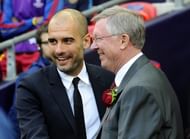 Pep Guardiola Sir Alex Ferguson