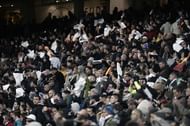 Real Madrid fans Bernabeu El Clasico