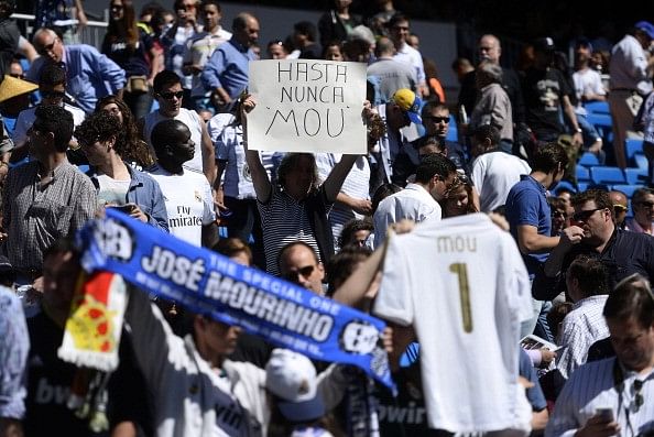 Real Madrid fans boo Jose Mourinho