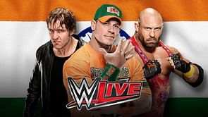 WWE in India live event- match card and analysis