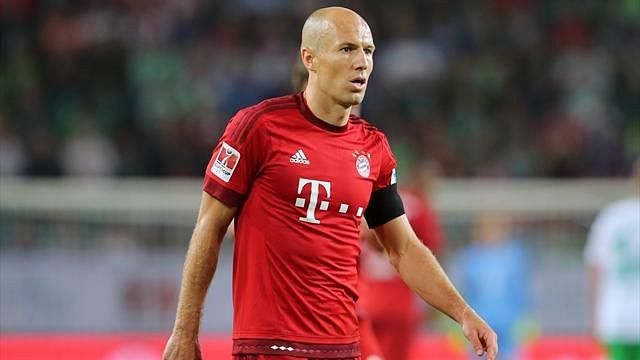 Top left footed players in FIFA 16 - Arjen Robben