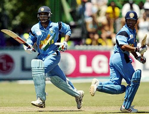 Sourav Ganguly and Sachin Tendulkar