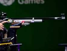 India top medal standings on day 6 of the 13th Asian Shooting Championship