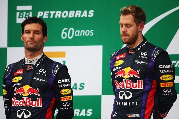 mark webber sebastian vettel 2013