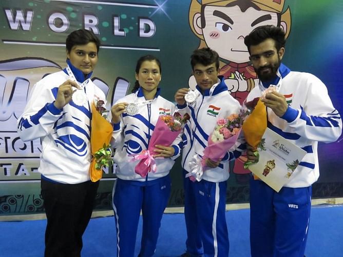 India wins four medals at World Wushu Championship