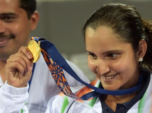 Sania Mirza Asiad 2014 Gold 