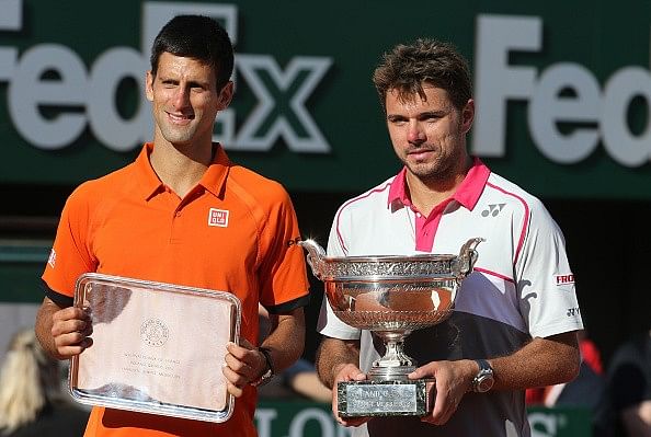 Novak Djokovic Stan Wawrinka French Open 2015 