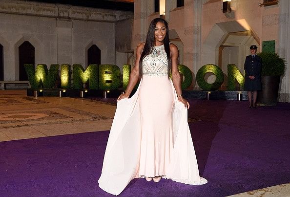 Serena Williams Wimbledon 2015 winners dinner