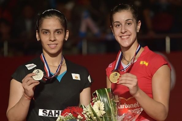 Saina Nehwal Carolina Marin World Championship Jakarta 2015