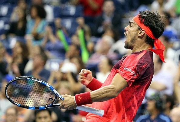 Fabio Fognini US Open Defeat Rafael Nadal 2015