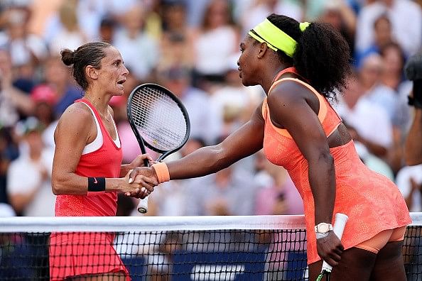 Roberta Vinci defeats Serena Williams US Open 2015 