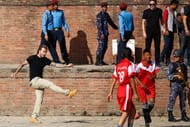 David Beckham UNICEF Football Nepal