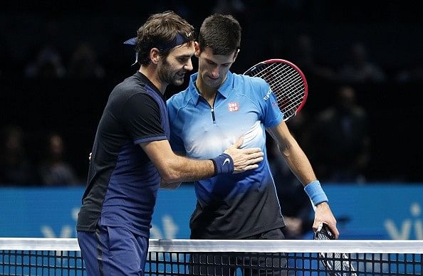 Roger Federer Novak Djokovic ATP World Tour Finals