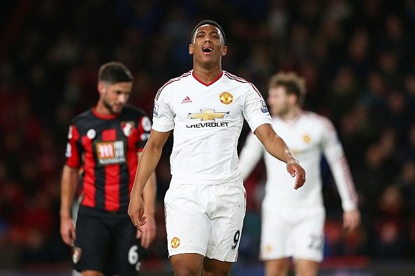 Martial United miss