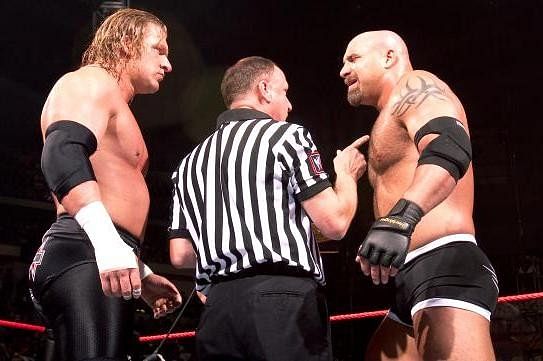 Goldberg vs Triple H