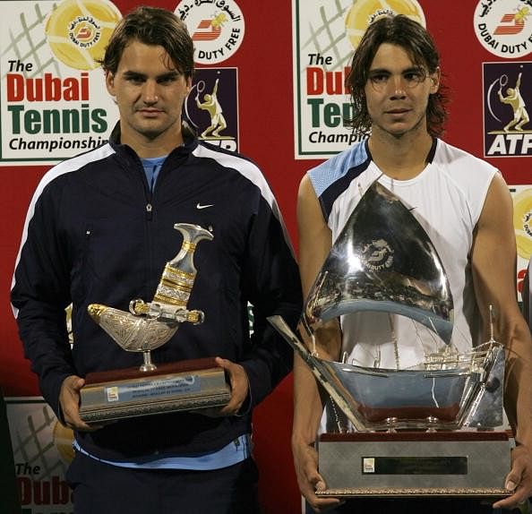 Federer Nadal DUbai 2006 