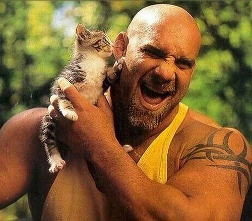 Goldberg is fond of animals