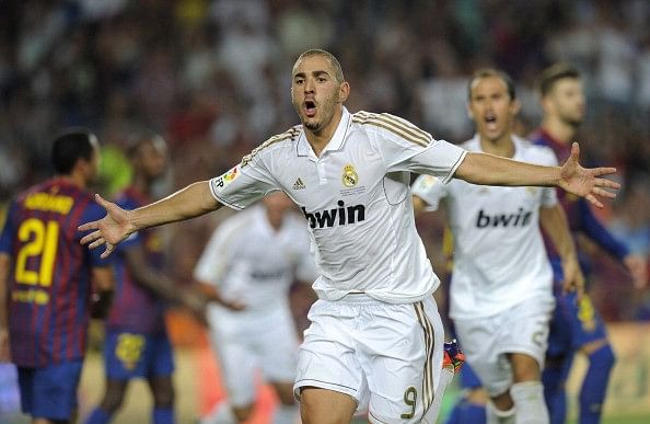 Benzema goal el clasico 2011