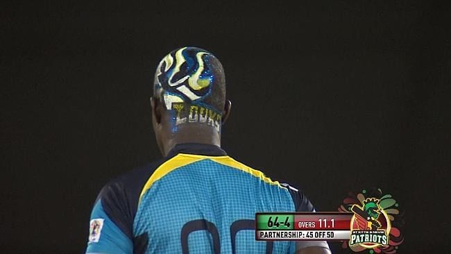 Darren Sammy CPL hairstyle