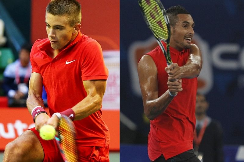 Borna Coric Nick Kyrgios 2015 