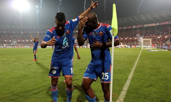 Dudu goal FC Goa ISL 2015 semi-final