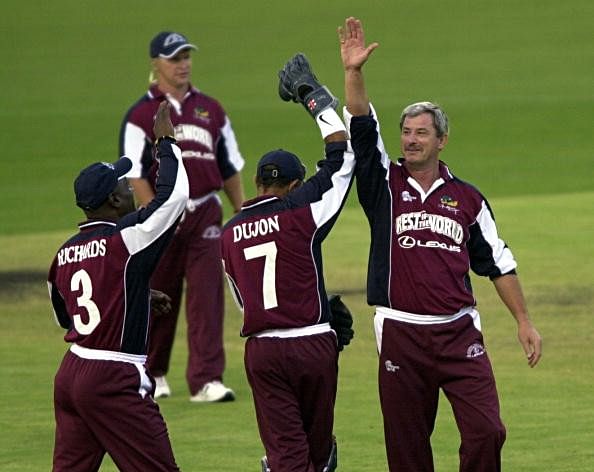 Viv Richards Jeff Dujon Richard Hadlee