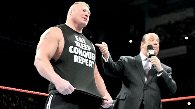 Brock Lesnar vs Sheamus announced for WWE Live event