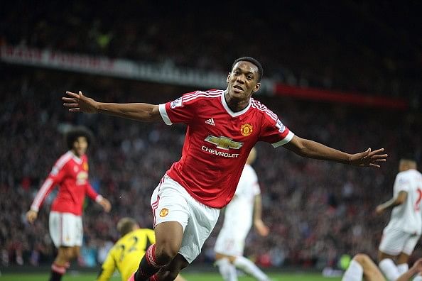 Manchester United star Anthony Martial wins the Golden Boy 2015 award