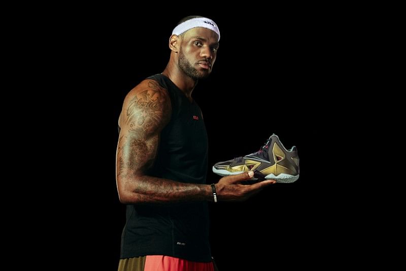 lebron rookie shoe deal