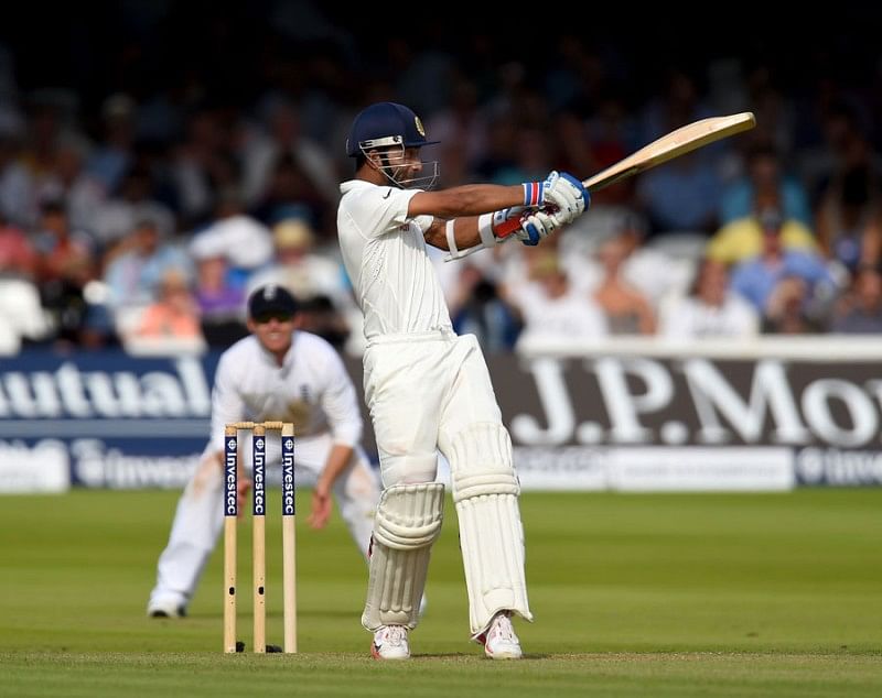 Ajinkya Rahane in action at Lord&#039;s