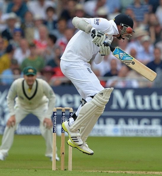 Stuart Broad bouncer Test cricket