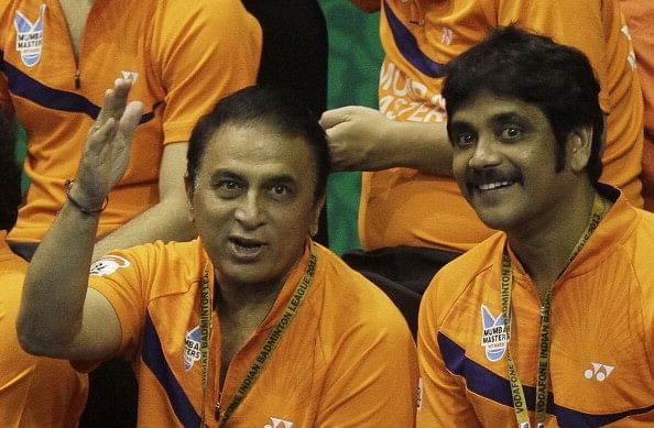 Sunil Gavaskar Indian badminton league