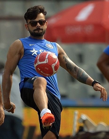 Virat Kohli football