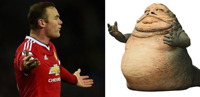 Wayne Rooney Jabba the Hutt